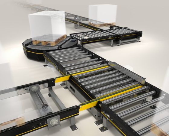 Modular solutions for automated pallet conveyance