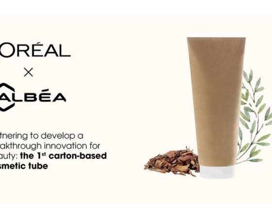 L’Oréal and Albéa launch the first paper-based cosmetic tube
