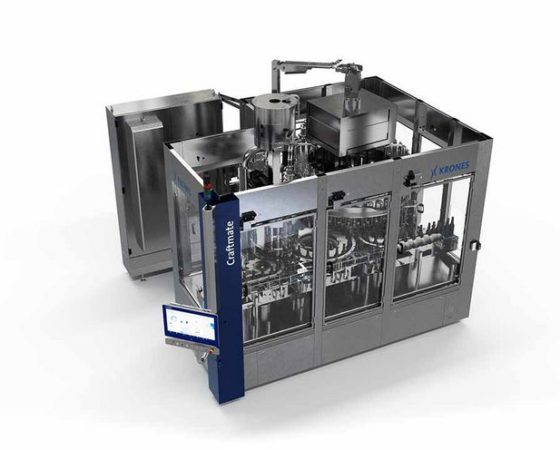 New compact glass filler Craftmate G for beer and CSDs