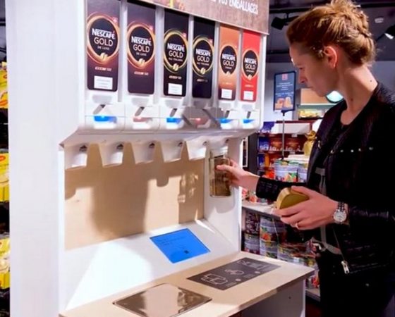Nestlé pilots reusable and refillable dispensers to reduce single-use packaging
