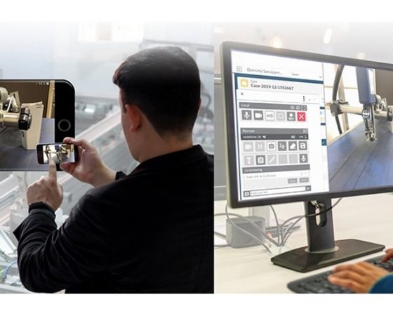 Domino Moves to Cut Customer Downtime with New Augmented Reality Visual Support Application