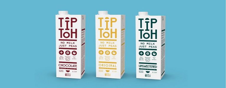Start-up Tiptoh partners with SIG and  Olympia Dairy to launch first pea protein  beverages in Belgium