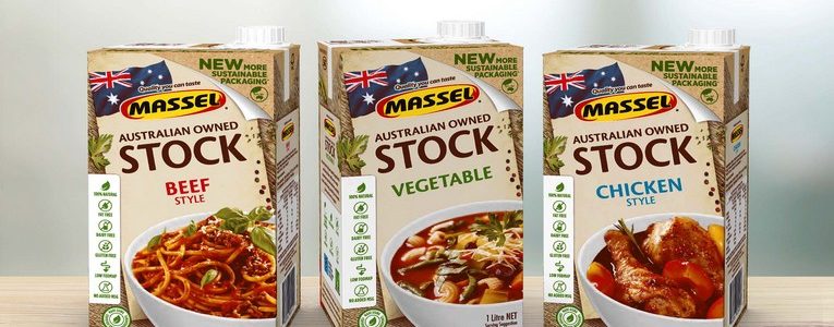 Massel innovates with liquid stock range in SIG carton packs with SIGNATURE FULL BARRIER packaging material